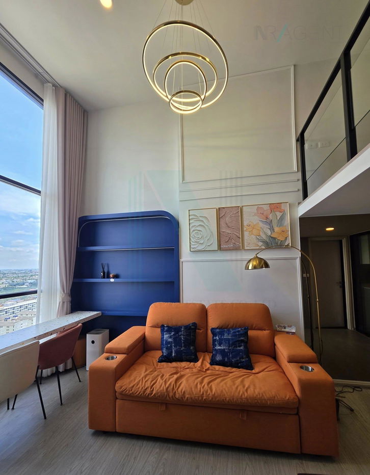 picture For Rent Condo ORIGIN PLUG & PLAY RAMKHAMHAENG TRIPLE STATION Building 1, Floor 17,Duplex, Room size 39 sqm - 2/8