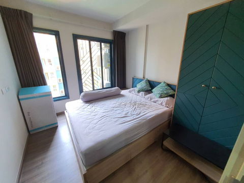 P-43571 Condo for rent THE BASE Sukhumvit 50 fully furnished (Confirm again when visit). 