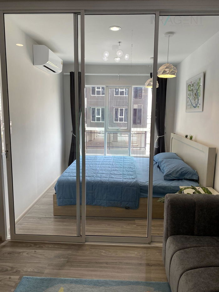 picture 🚩 For Rent Condo REGENT HOME BANGNA Building A, Floor 5,1 bed room, Room size 28 sqm - 1/8