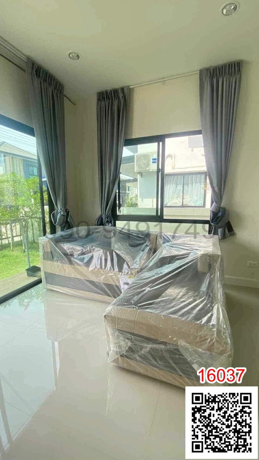 รูป เช่า บ้านเดี่ยว 2 ชั้นหลังใหม่ ไม่เคยปล่อยเช่า หมู่บ้าน CPN นิน วงแหวน-ลำลูกกา คลอง 6 - รูปที่ 2/9