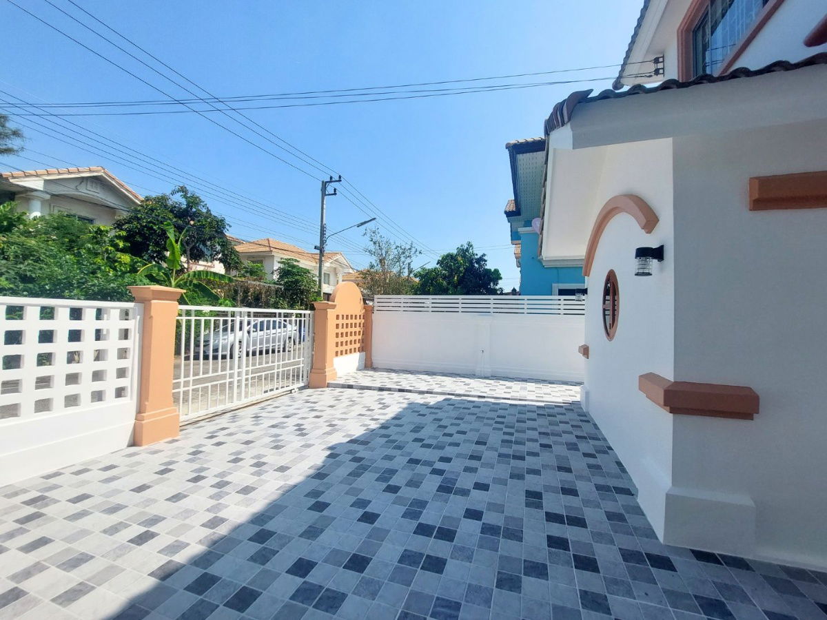 รูป บ้านเดี่ยวพฤกษาวิลเลจ 3 คลองสาม เพิ่มพื้นที่ใช้สอย 4 ห้องนอน ใกล้สวนสาธารณะ รีโนเวทใหม่ทั้งหลัง พร้อมเข้าอยู่ - รูปที่ 3/15