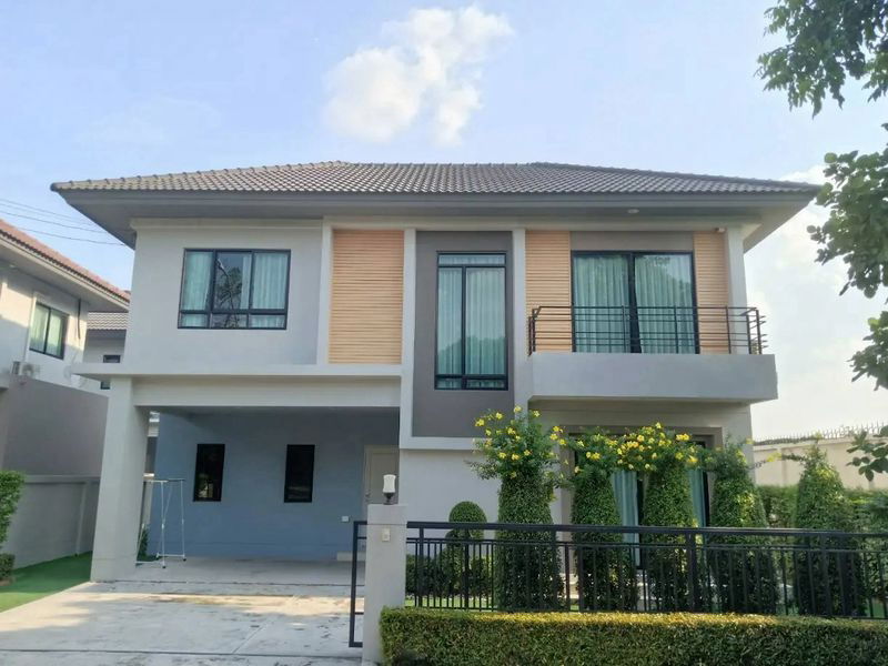 picture B803, 2-storey detached house for rent, Life Bangkok Blue Valley project, Soi Ram Intra 65 - 1/9