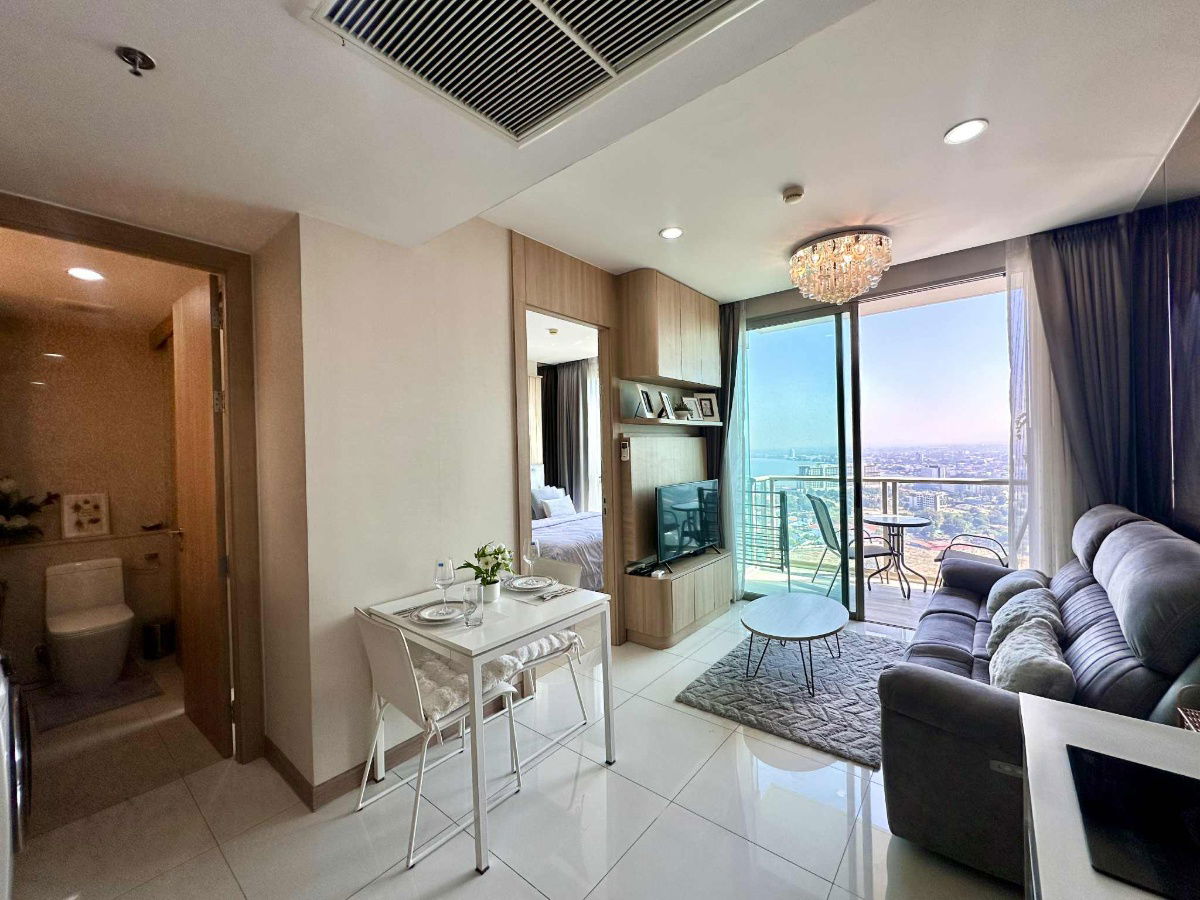 รูป ขาย ริเวียร่า วงศ์อมาตย์ บีช คอนโดหรูในพัทยาเหนือ ชื่อต่างชาติ 1 ห้องนอน ชั้น 30 วิวทะเล - รูปที่ 12/33