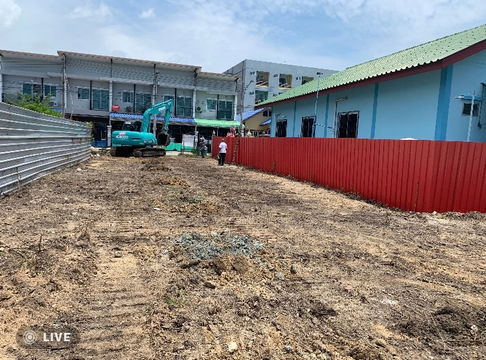 ขายที่ดิน 2 งาน 7 ตารางวา คลองตำรุ อ.เมืองชลบุรี (ห่างถนนบางนา-ตราด 300-400 เมตร) ที่ถมแล้ว