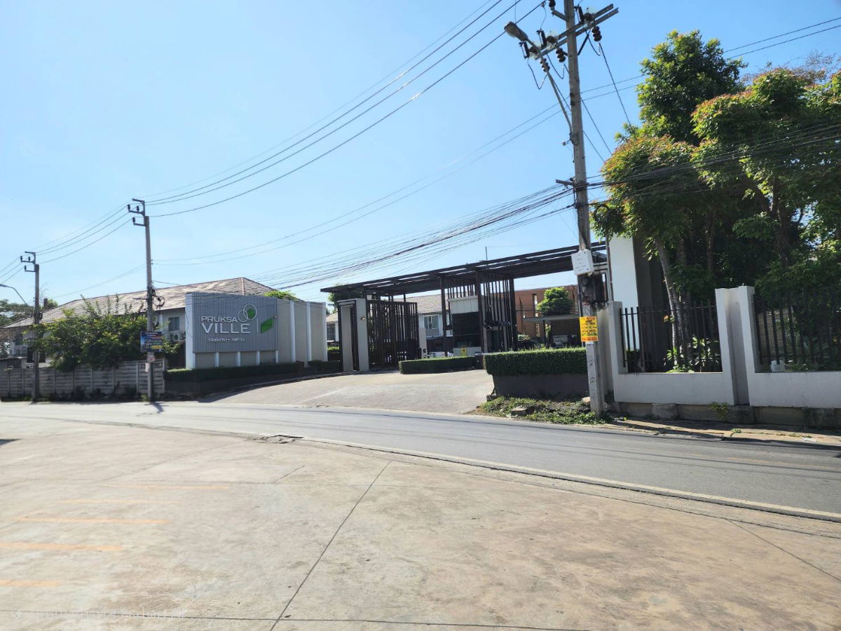 picture 2-storey townhouse for sale, Pruksa Ville Village 89, Ram Intra-Wongwaen (Kanchanaphisek 6/1), near Fashion Island, Ramintra - 12/13