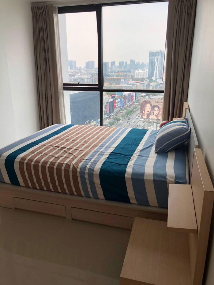 รูป ให้เช่า Ideo ratchada Huay khwang ห้อง 2 ห้องนอน 2 ห้องน้ำ เฟอร์นิเจอร์ครบ พร้อมเข้าอยู่ ห้องจริงสวยมาก สนใจแอดไลย์ @best_condo - รูปที่ 2/8