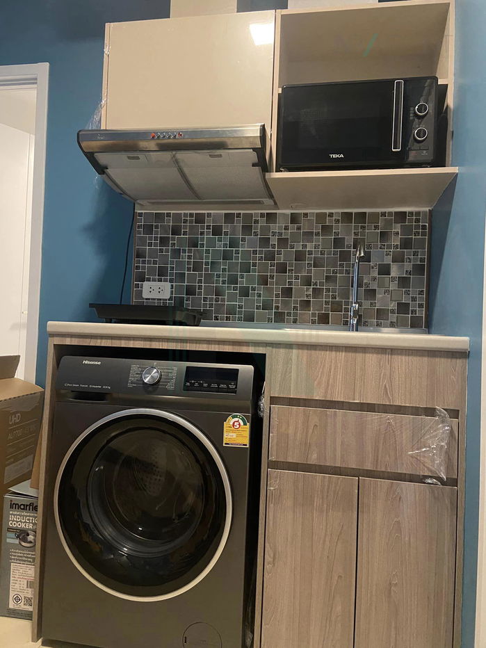 รูป 🔺 ให้เช่าคอนโด พลัมคอนโด สุขุมวิท 62 อาคาร 1 ชั้น 7 1 ห้องนอน ขนาด 28.00 ตรม ใกล้ Tesco Lotus อ่อนนุช - รูปที่ 6/8