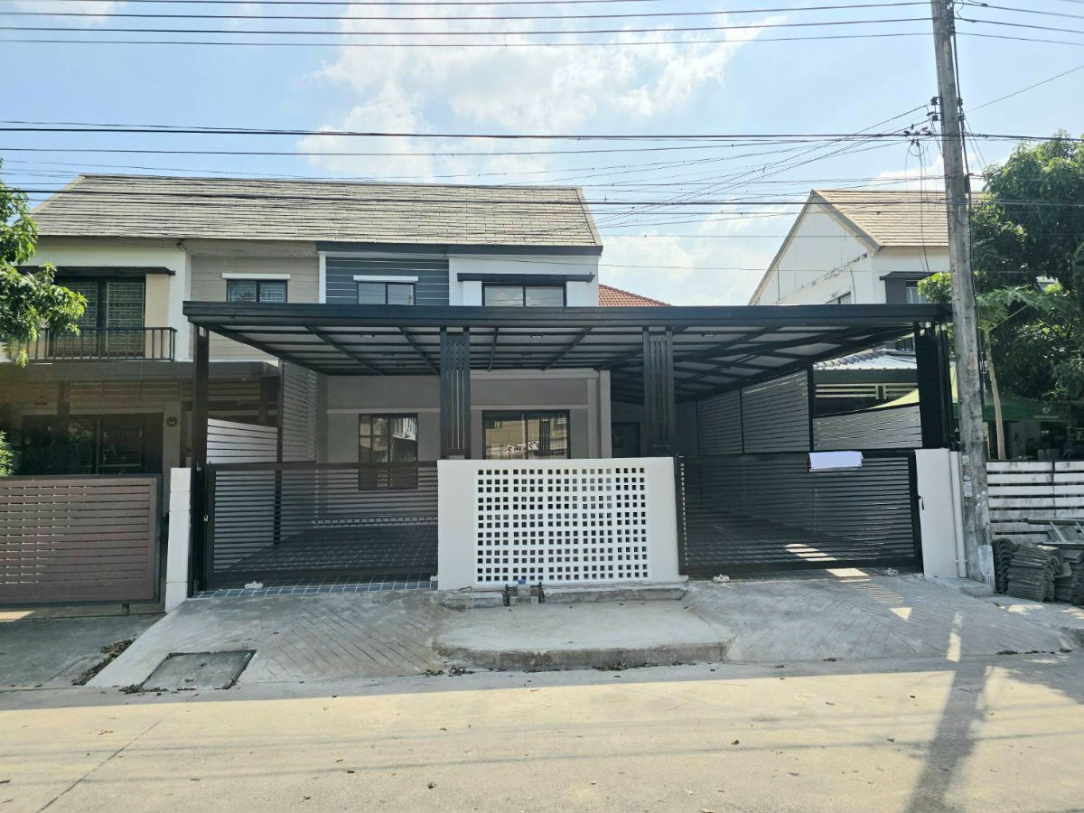 รูป บ้านแฝด 2 ชั้น แต่งใหม่ พร้อมอยู่ ต้นโครงการ หมู่บ้าน พฤกษา67 ลำลูกกา คลอง2 ถนนเสมาฟ้าคราม คูคต ลำลูกกา ปทุมธานี ใกล้รถไฟฟ้า - รูปที่ 2/29