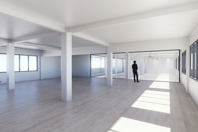 รูป BTS สุรศักดิ์200ม.ให้เช่าอาคาร โกดัง 2 ชั้น 6คูหา รีโนเวทใหม่ เจริญราษฎร์ ถ.สาทร เซ็นทรัล บางรัก 550ม. 8ที่จอดรถ - รูปที่ 5/8