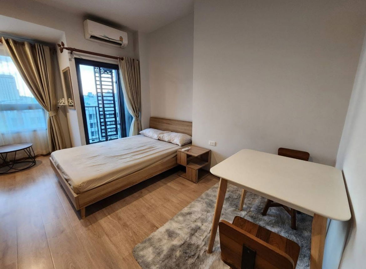 picture 🛋️ For rent: Ideo Rama 9 Asoke, fully furnished studio room near Central Rama 9, only 18,000 baht. Add Line @255ghzjq (with @) .ꔛ - 3/6