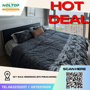 #Z3513💥 071268 🔥ให้เช่าคอนโด Sky Walk Residences (BTS Phrakanong)