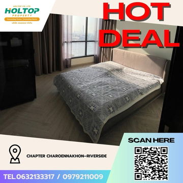 #Z3509ðĨ 071268 ðĨCondo for rent: Chapter CharoennakhonâRiverside