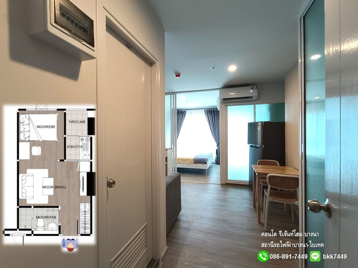 picture FOR RENT: Regent Home Bangna Bld.A 28 Sq.m.-9,500 B/M (New) - 9/17