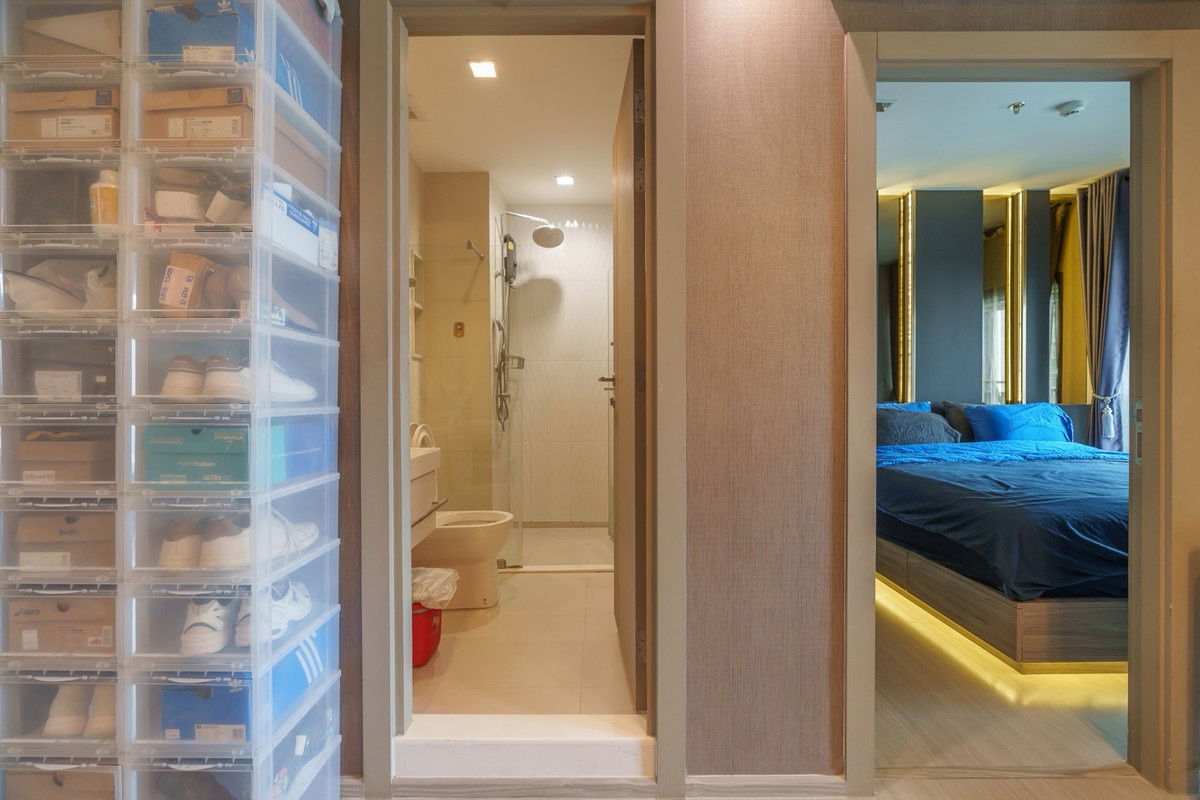 picture ✨#OL2302_067✨𝗙𝗼𝗿 𝗥𝗲𝗻𝘁 2️⃣5️⃣k.🔥🔥 #Near MRT Rama 9 ✨#Available room, can make an appointment to view Condo Life Asoke Rama 9 - 13/22
