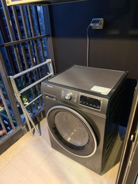 รูป For rent 💥Life Asoke rama9💥 Beautiful room, ready to move in, beautifully decorated, fully furnished. - รูปที่ 9/13