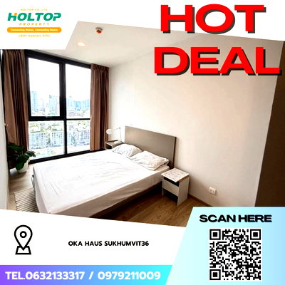 Condos for rent : #Z3486💥 061268 🔥Condo for rent: Oka Haus Sukhumvit 36