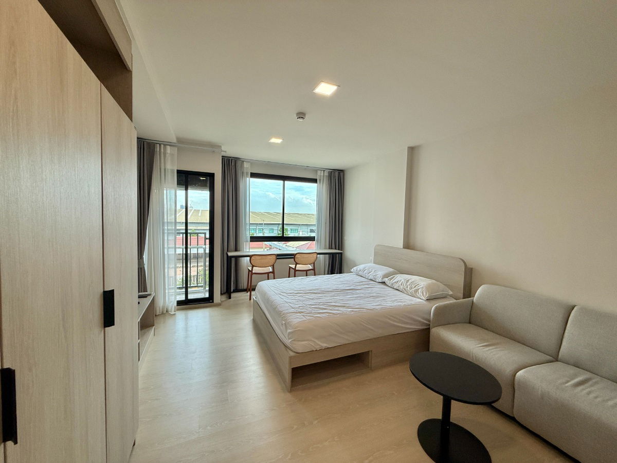 รูป 📣ให้เช่าห้องใหญ่✨“Dcondo Hype” ห้องวิวสระ 💎ตรงข้าม ม.กรุงเทพ 🚌มีบริการรถรับ-ส่ง และ🛒มี 7-11 หน้าคอนโด - รูปที่ 4/7