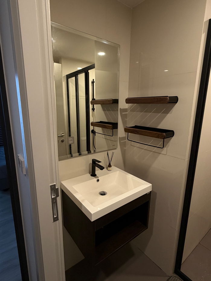 รูป ห้องใหม่! ยังไม่เคยปล่อยเช่า คอนโด QUINTARA MHy’GEN RATCHADA - HUAI KHWANG, ใกล้mrt 350เมตร, ห้องสวย, เฟอร์ครบ พร้อมเข้าอยู่!! ราคาดีที่สุด!! - รูปที่ 10/19