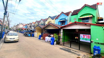 ทาวน์โฮม ม.เทคโนโลยีมหานคร : ขายทาวน์เฮ้าส์ 2 ห้องนอน หมู่บ้านจามจุรี ซอยสังฆสันติสุข 32 หนองจอก ทำเลดี ใกล้ รร.เซนต์เทเรซา