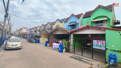 ขายทาวน์เฮ้าส์ 2 ห้องนอน หมู่บ้านจามจุรี ซอยสังฆสันติสุข 32 หนองจอก ทำเลดี ใกล้ รร.เซนต์เทเรซา