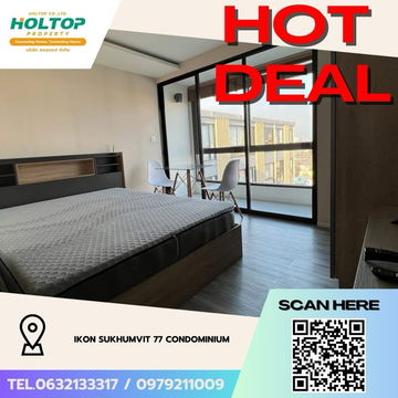 #Z3512💥 071268 🔥ให้เช่าคอนโด IKON SUKHUMVIT 77 CONDOMINIUM