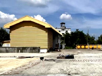 เช่าที่ดิน ถนนสุขุมวิท : ให้เช่าที่ดินเปล่า 1 ไร่ 2 งาน 65 ตารางวา พร้อมโกดัง และ อาคารสำนักงาน 2 ชั้น พัฒนาการ 69 