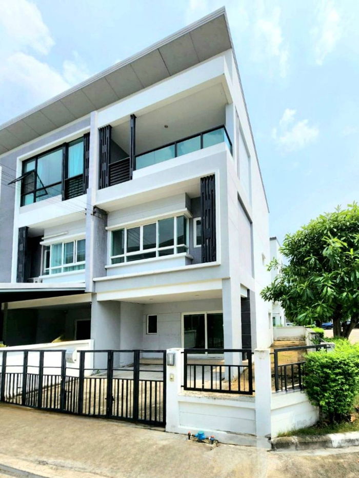 picture Townhome for sale, 3 floors, corner unit: The Ricco Town Watcharapol, Soi Rommit Phatthana, Tha Raeng Subdistrict, Bangkhen District, Bangkok - 2/24