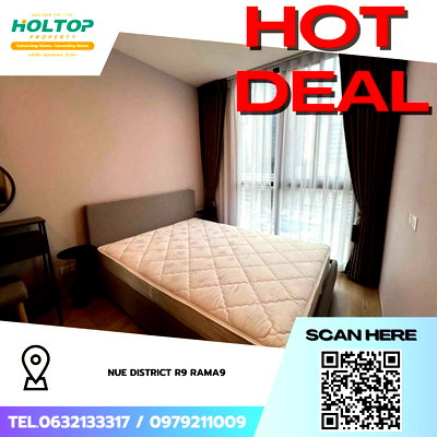 Condos for rent : #Z3500💥 071268 🔥Condo for rent: Nue District R9 Rama 9