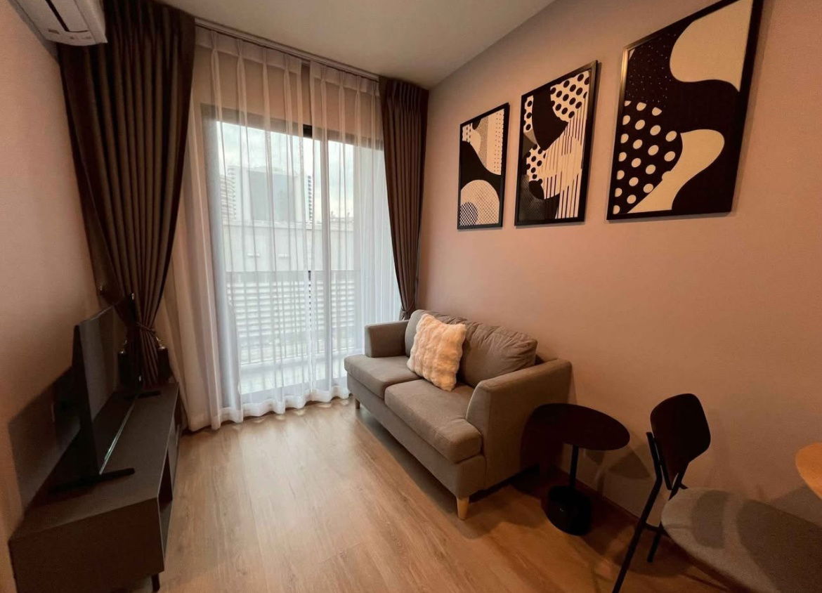 picture 🛋️ For rent: Nue District R9, beautiful room, fully furnished, near Central Rama 9, only 18,000 baht. Add Line @255ghzjq (with @) .ꔛ - 1/10