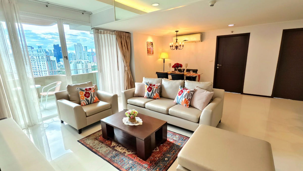 picture ❤️ Two-Bedroom Serviced Apartment – Piyathip Place | Rent: 79,000 THB/month | Property Code: RS3879 - 1/11