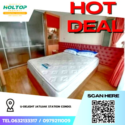Condos for rent : #Z3506💥 071268 🔥Condo for rent: U-Delight Jatujak Station Condo.