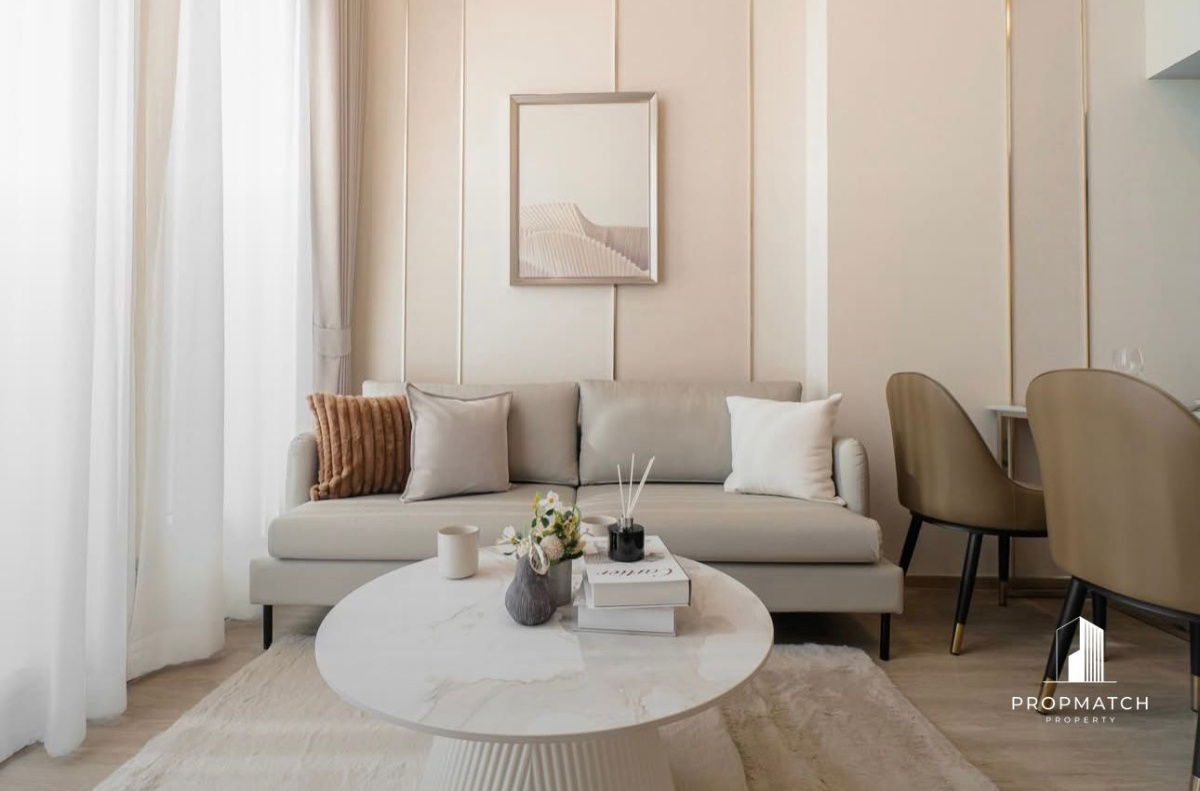 รูป PM035624✨Flash Deal ✨CULTURE Chula  (1Bed 1Bath 36SQM.) พร้อมอยู่ ! เพียง 34,000 บาทต่อเดือน Tel.0981315848 @propmatch - รูปที่ 1/5