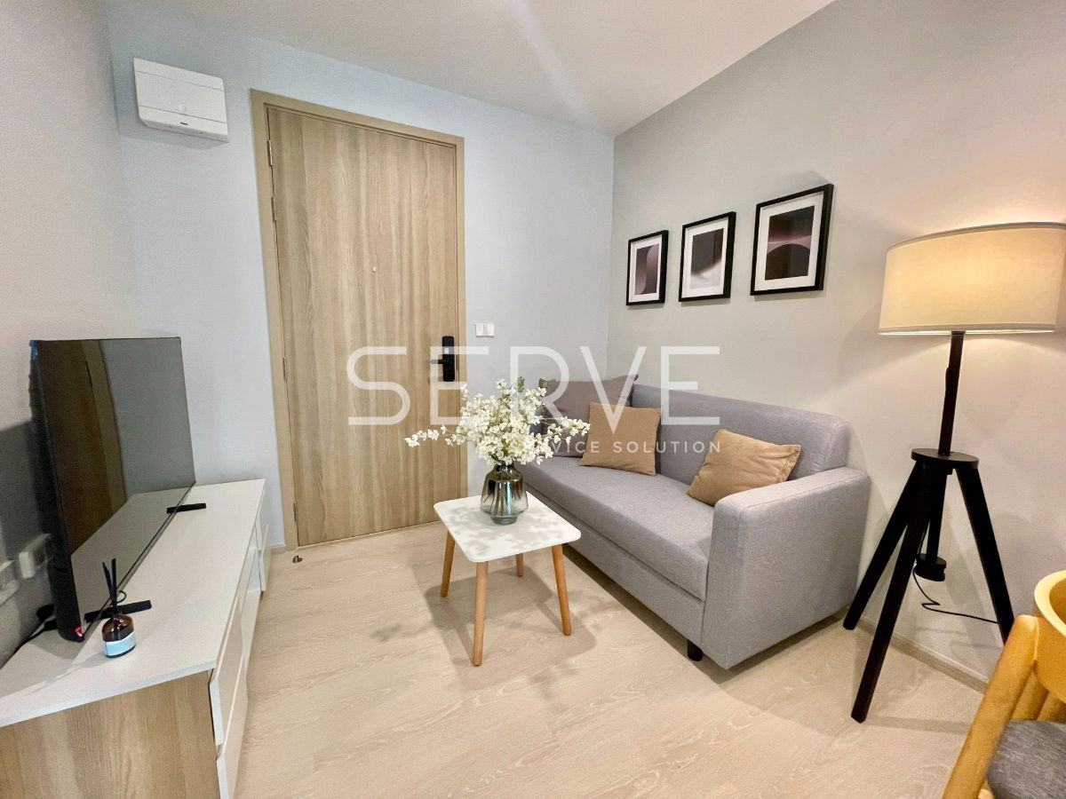 รูป 🔥ฟรีค่าเช่า 1 เดือน! ห้องใหม่ 1นอน เฟอร์จัดเต็ม  มีShuttle Bus รับ-ส่งรถไฟฟ้า ใกล้ สนามบินดอนเมือง,BTSแยก คปอ.  @  Nue Connex Don Mueang - รูปที่ 4/7