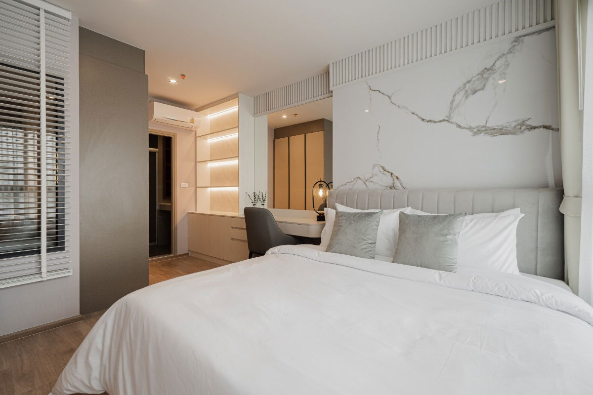 รูป 🌟 Modern Living at IDEO Rama 9–Asoke | Steps to MRT Rama 9 & Central Rama 9 - รูปที่ 5/9