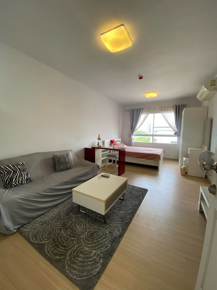 รูป พลัมคอนโดสามัคคี ราคา 6,500บาท/เดือน ห้องมุม + มีเครื่องซักผ้า - รูปที่ 4/14