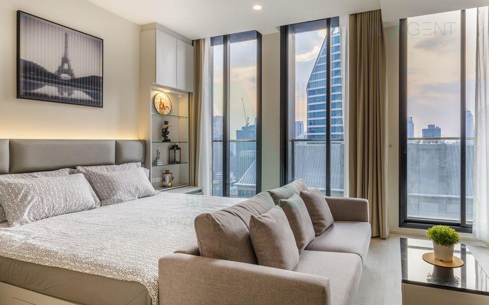 picture 🚩 For Rent Condo NOBLE PLOENCHIT Building C, Floor 27,Studio, Room size 45.00 sqm - 1/8