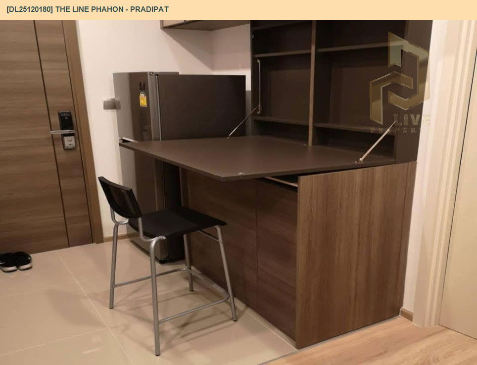 picture DL25120180 Condo for rent, THE LINE Phahon - Pradipat near BTS Saphan Khwai, ready to move in, call urgently 0638692663 LineID @162cjixi - 5/10
