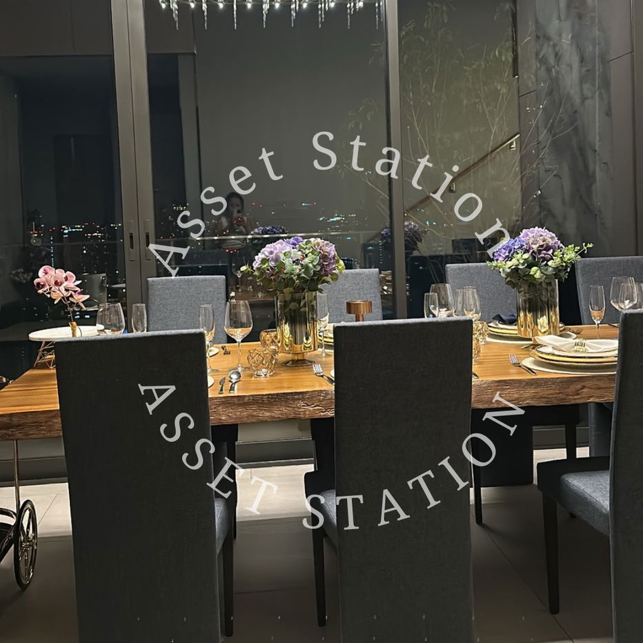 รูป ✨ห้อง Penthouse THE ESSE at SINGHA COMPLEX ที่สุดแห่งความหรูหรา | MRT เพชรบุรี 💎 - รูปที่ 13/20