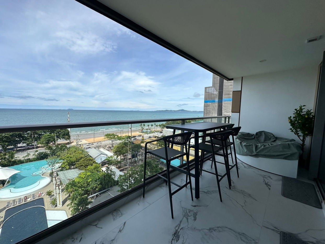 รูป ให้เช่าคอนโด 2 ห้องนอนติดชายหาดที่โคปาคาบาน่า จอมเทียน - รูปที่ 1/10