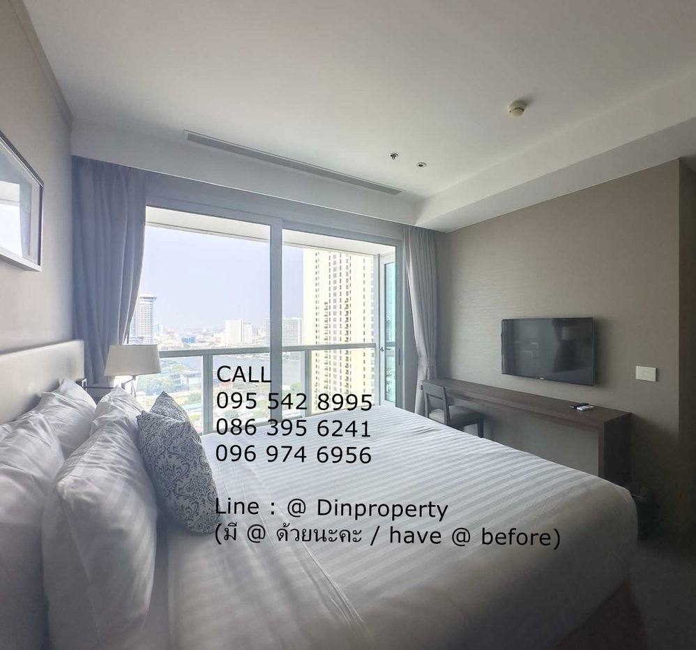 รูป ให้เช่า The River  1 ห้องนอน,  BTS  สะพานตากสิน , BTS กรุงธนบุรี, ใกล้ ICONSIAM - รูปที่ 3/6