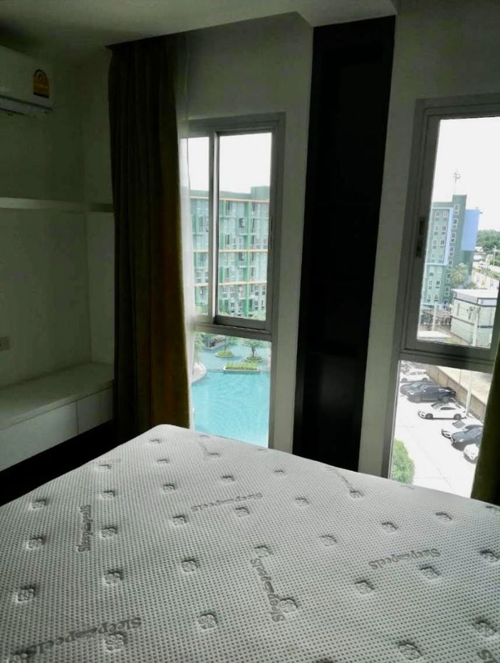 รูป code : E170 ให้เช่าคอนโด พาร์ค เอ็กโซ เกษตร–นวมินทร์ (Parc Exo Kaset–Navamintra) | ห้องใหญ่ 35 ตร.ม. ชั้น 7 วิวสระว่ายน้ำ - รูปที่ 3/7