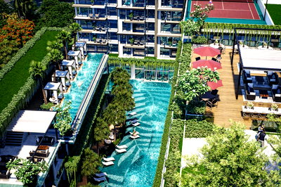 ขายคอนโด : The Riviera Beverly Hills 1 Bedroom for Sale