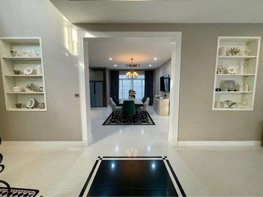 รูป [ให้เช่า] หมู่บ้าน นันทวัน บางนา กม.7 / 4 ห้องนอน 5 ห้องน้ำ / 140 ตรว. 350 ตรม. **250,000** บ้านเดี่ยวหลังใหญ่โครงการสุดหรู ใกล้ห้างเมกาบางนา - รูปที่ 15/16