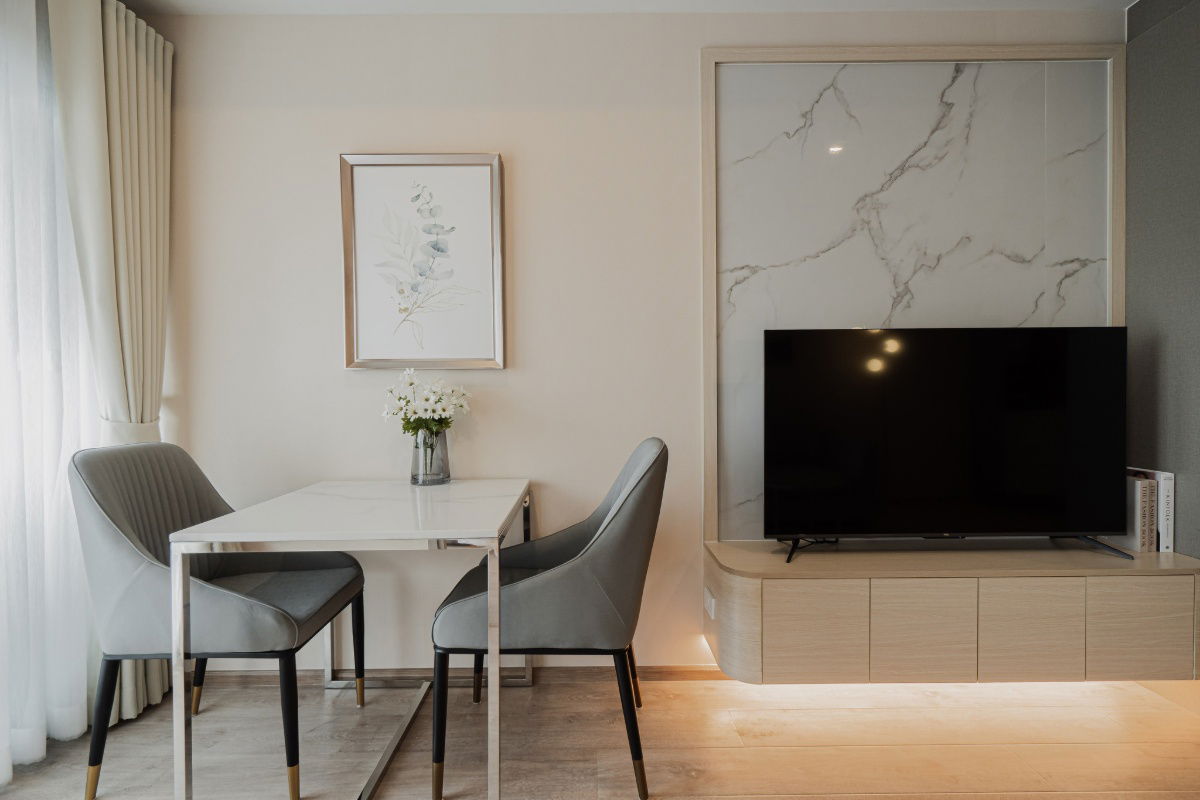 รูป 🌟 Modern Living at IDEO Rama 9–Asoke | Steps to MRT Rama 9 & Central Rama 9 - รูปที่ 2/9