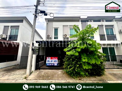 ขายทาวน์โฮม : ทาวน์โฮม ฟอร์เร่ ลำลูกกา คลอง 5 หลังมุม หน้าบ้านไม่ชนกับหลังอื่น