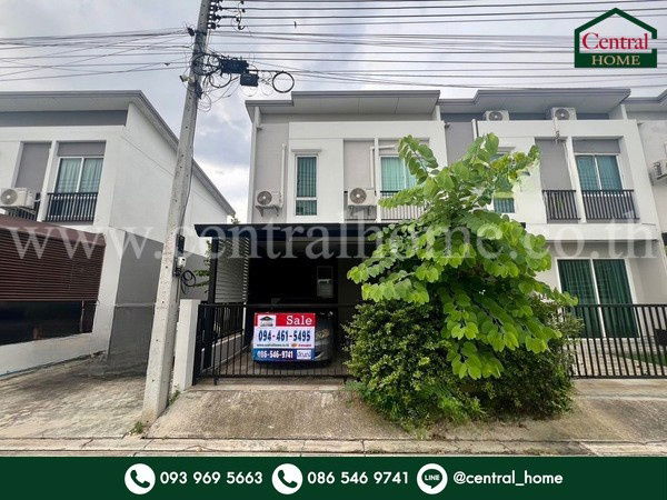 รูป ทาวน์โฮม ฟอร์เร่ ลำลูกกา คลอง 5 หลังมุม หน้าบ้านไม่ชนกับหลังอื่น - รูปที่ 1/16