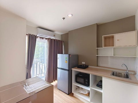 code : E175 ให้เช่าคอนโด ลุมพินี พาร์ค เพชรเกษม 98  | ตึก C ชั้น 1 ห้องใหญ่ 34 ตร.ม. เข้าออกได้ 2 ทาง ประตู Digital Door Lock เฟอร์ครบ พร้อมอยู่