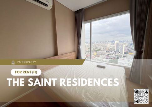 ให้เช่า ✨ The Saint Residences ✨ เฟอร์นิเจอร์ และ เครื่องใช้ไฟฟ้าครบ ใกล้ BTS ห้าแยกลาดพร้าว