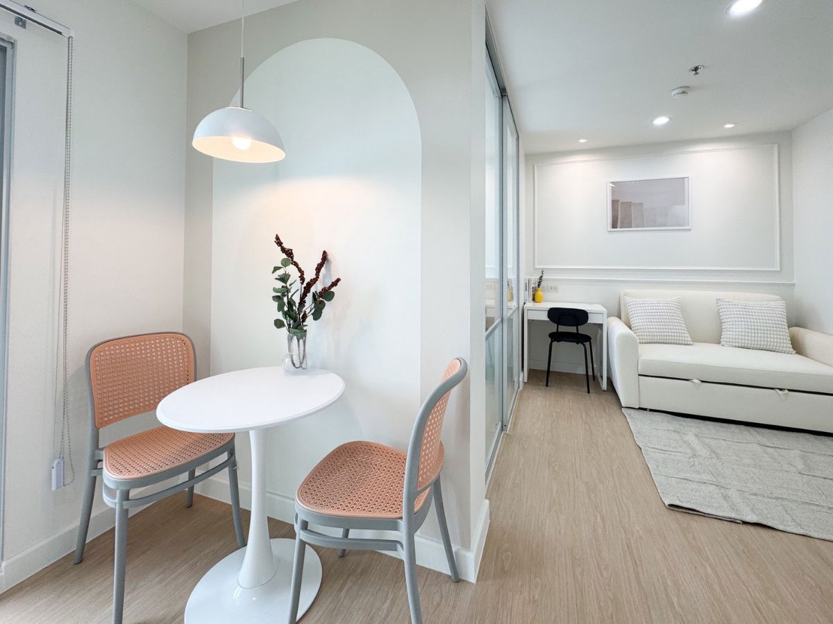 รูป AS1012 ขายคอนโด ลุมพินี วิลล์ นครอินทร์ ริเวอร์วิว ห้องสวย เฟอร์นิเจอร์ครบ - รูปที่ 8/16