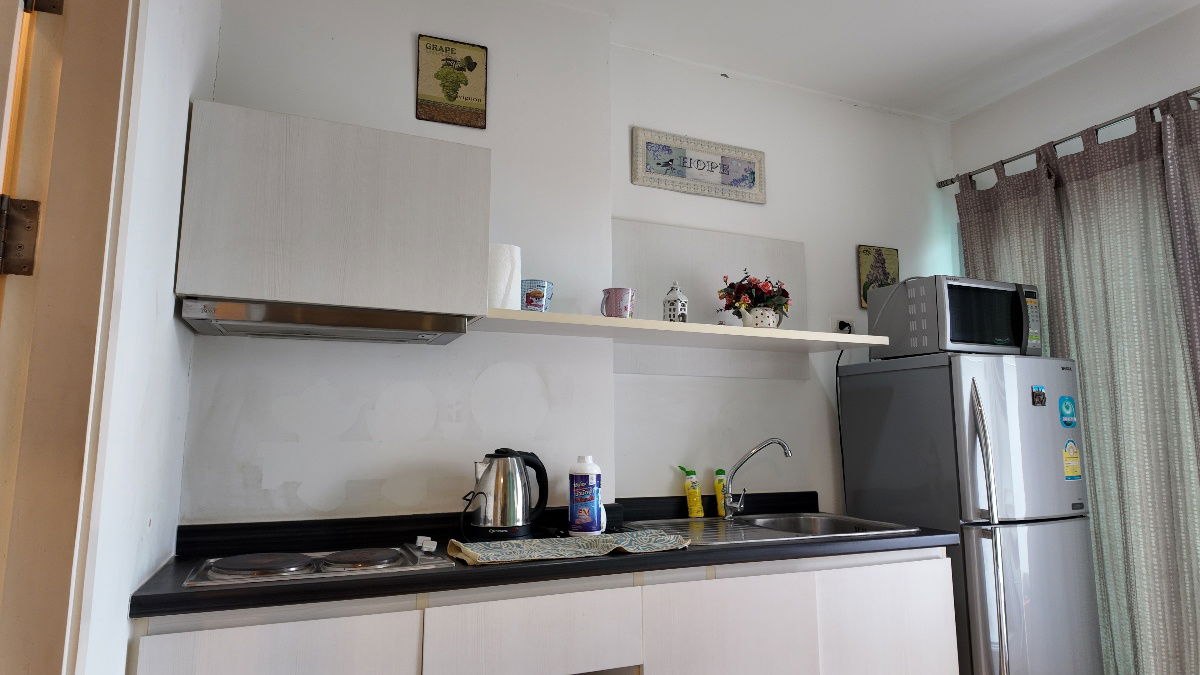 picture 1-Bed condo close to BTS Ekamai 28SQM with City view - Aspire Rama 4 - 8/22